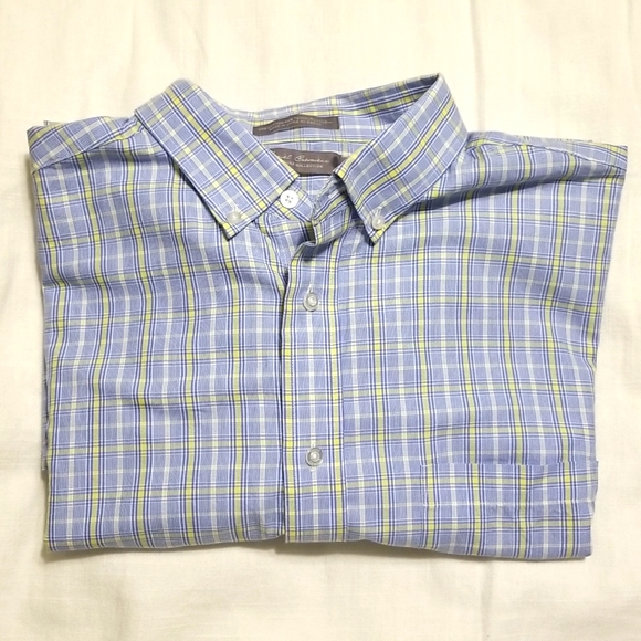 Daniel Cremieux Signature Collection Long Sleeve Button Down Dress Shirt - Picture 1 of 5